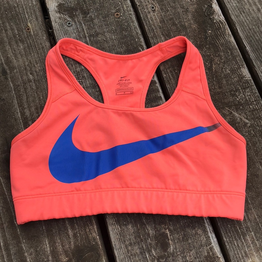 Nike Orange/Blue Sports Bra